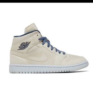 NIKE ; Woman’s Air Jordan 1 ; Sanddrift ; Never Worn